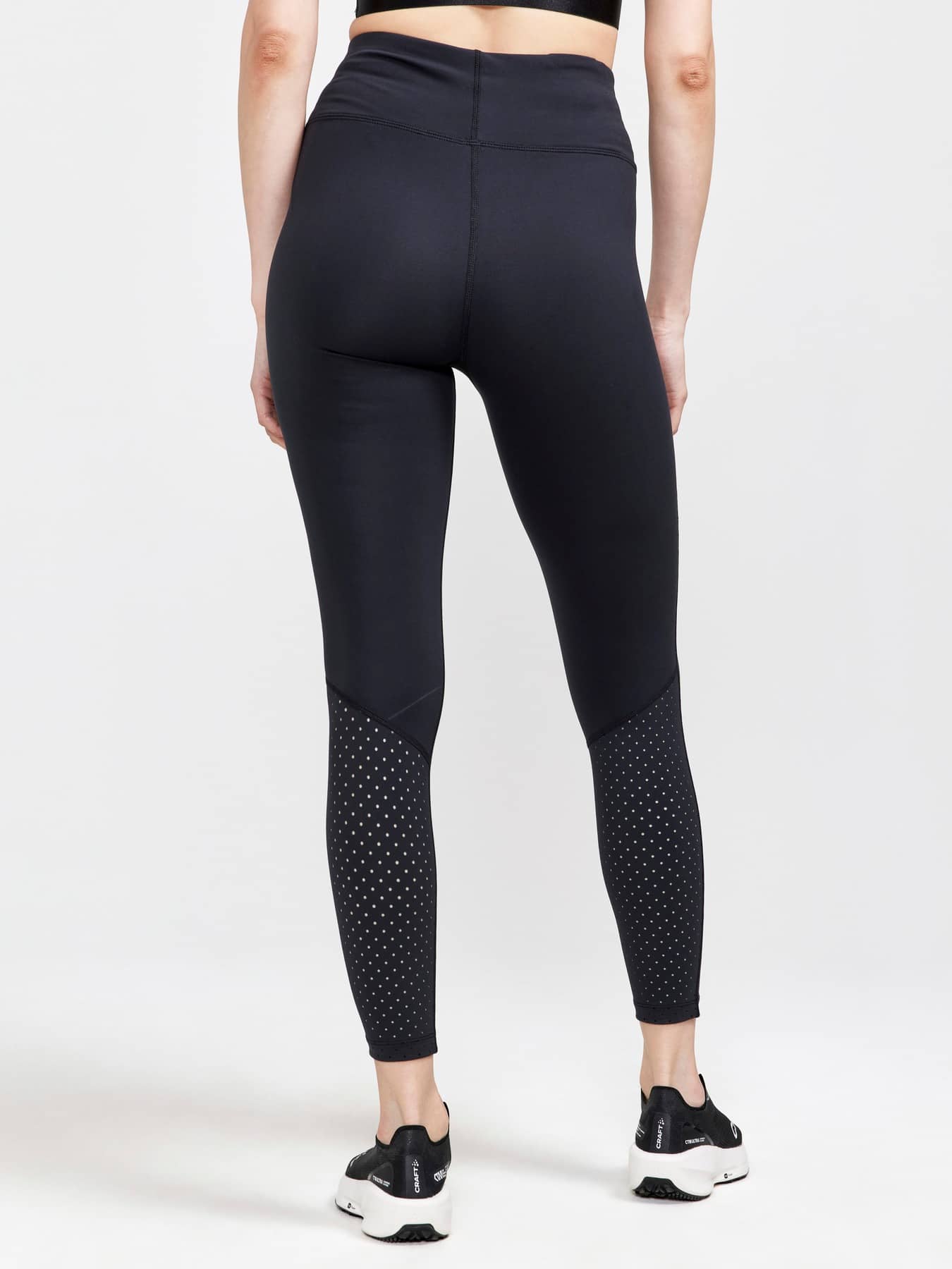 ADV essence perforated leggings - Svartar