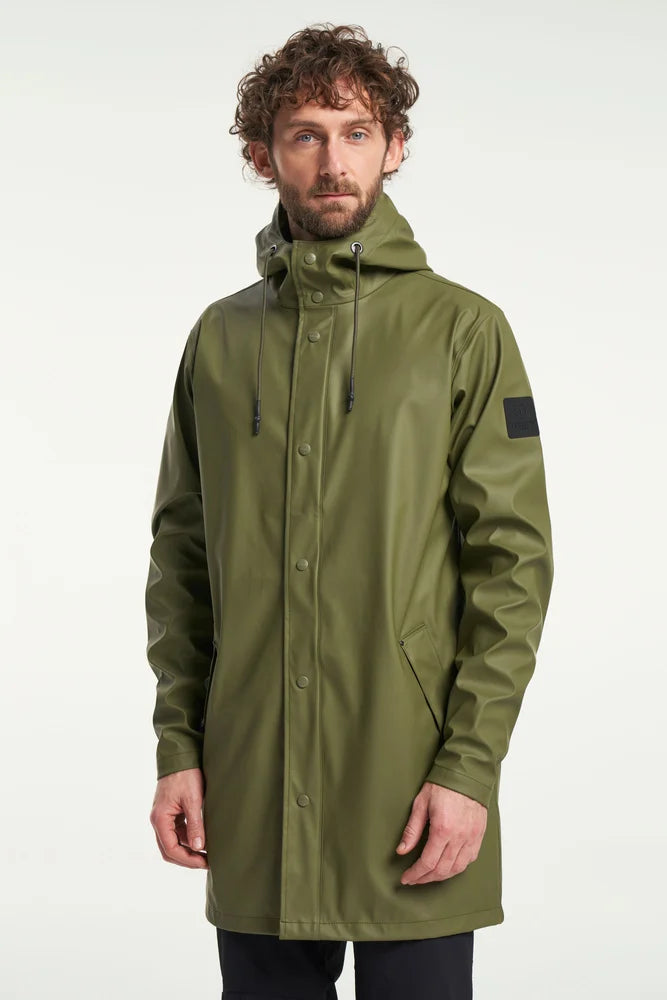 TENSON - Apelviken PU Coat - Olive - M