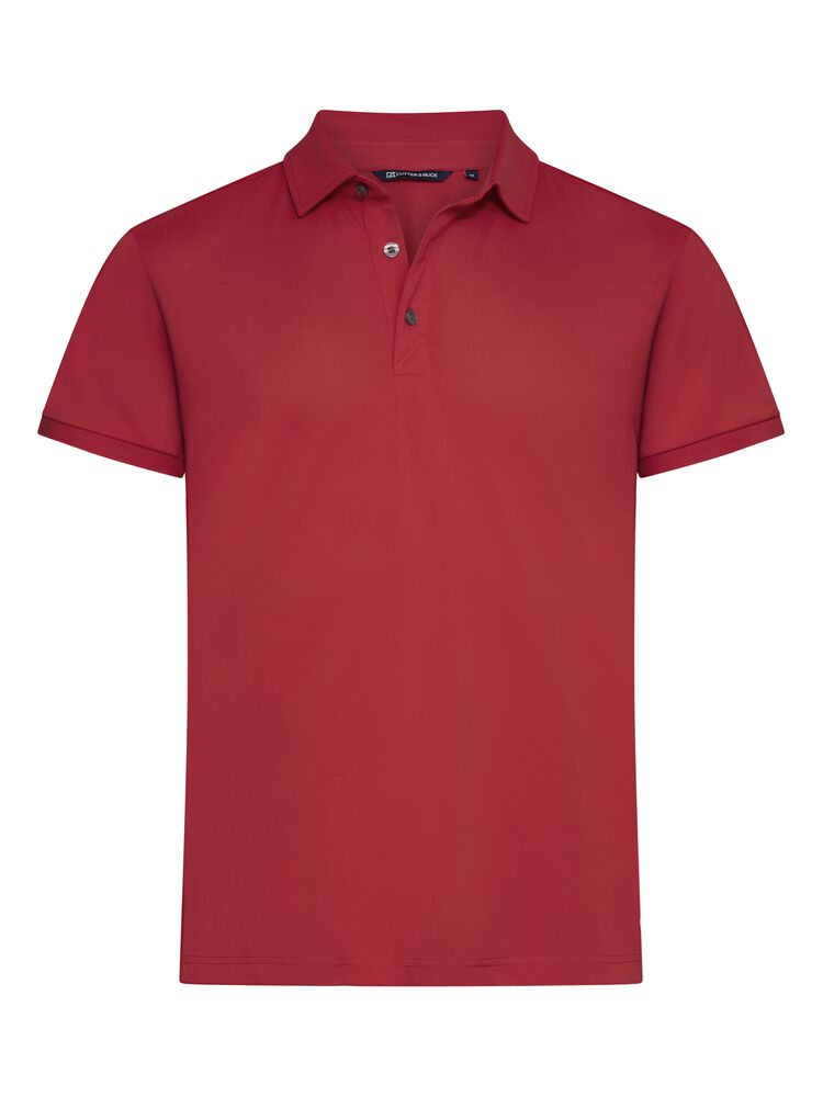 C&B - Virtue Polo - Red - Dömu- og herrasnið
