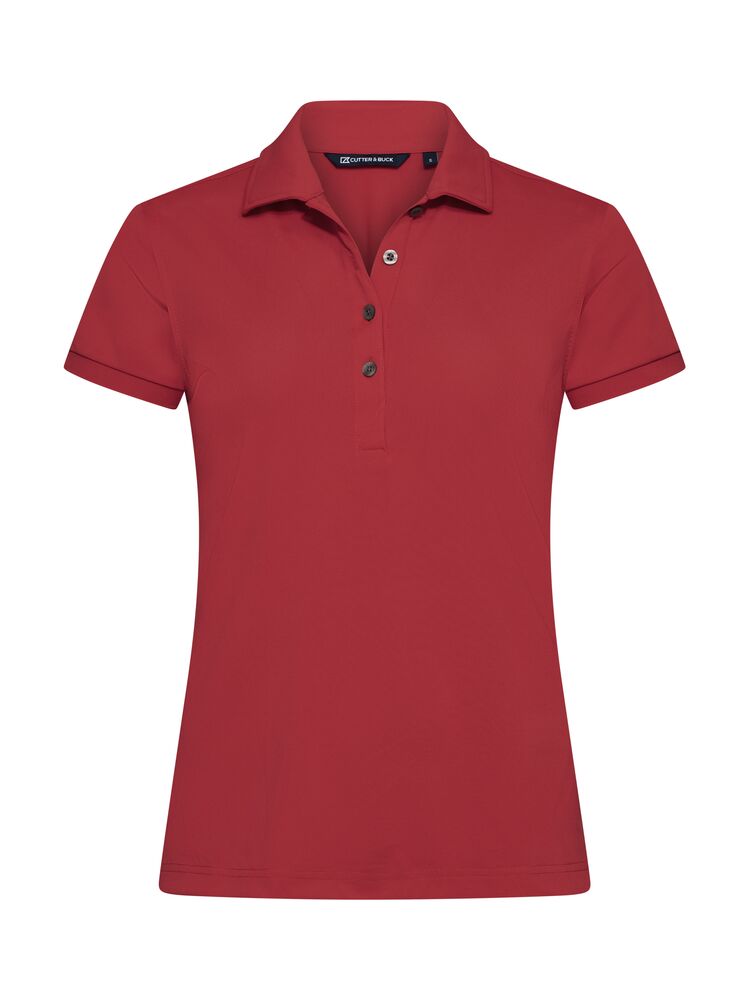 C&B - Virtue Polo - Red - Dömu- og herrasnið