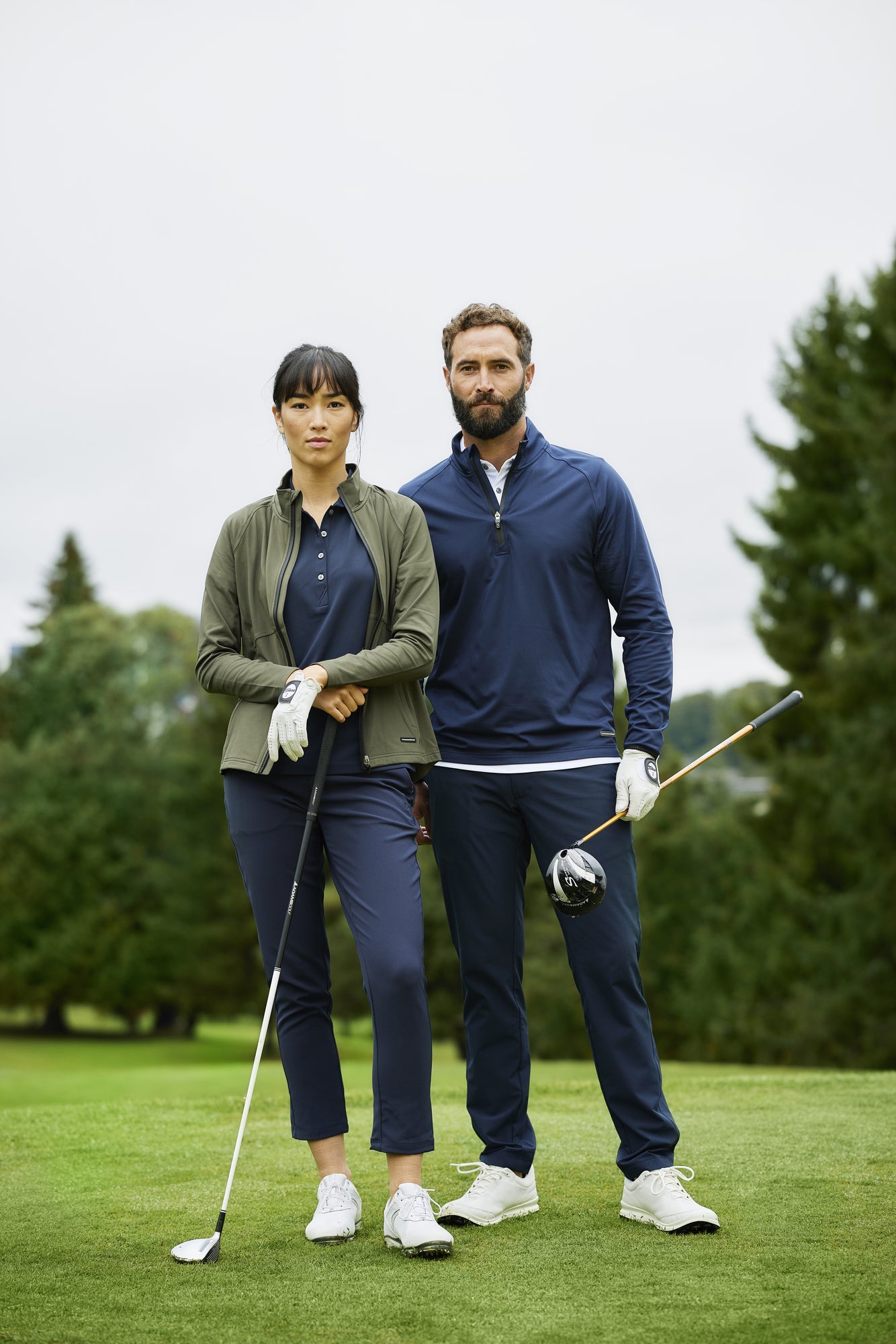 Bonney Lake golfbuxur - dömustærðir - svartar