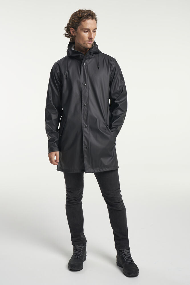 TENSON - Apelviken PU Coat Black - M