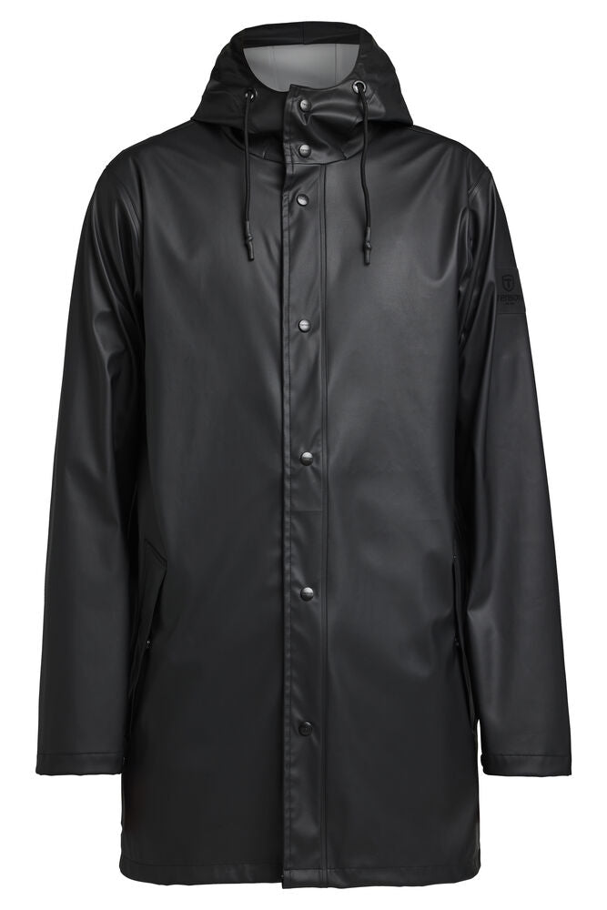TENSON - Apelviken PU Coat Black - M