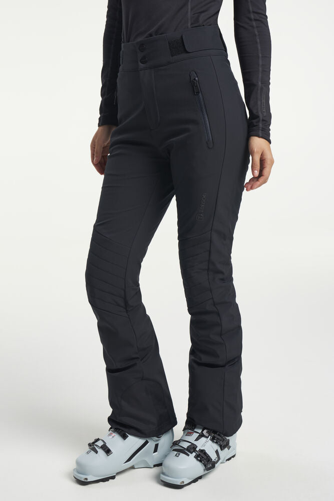TENSON - Grace Softshell Ski Pants - Svartar - M
