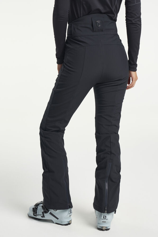 TENSON - Grace Softshell Ski Pants - Svartar - M