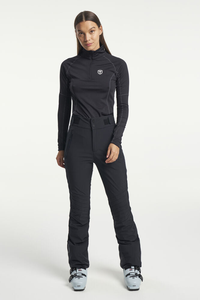 TENSON - Grace Softshell Ski Pants - Svartar - M