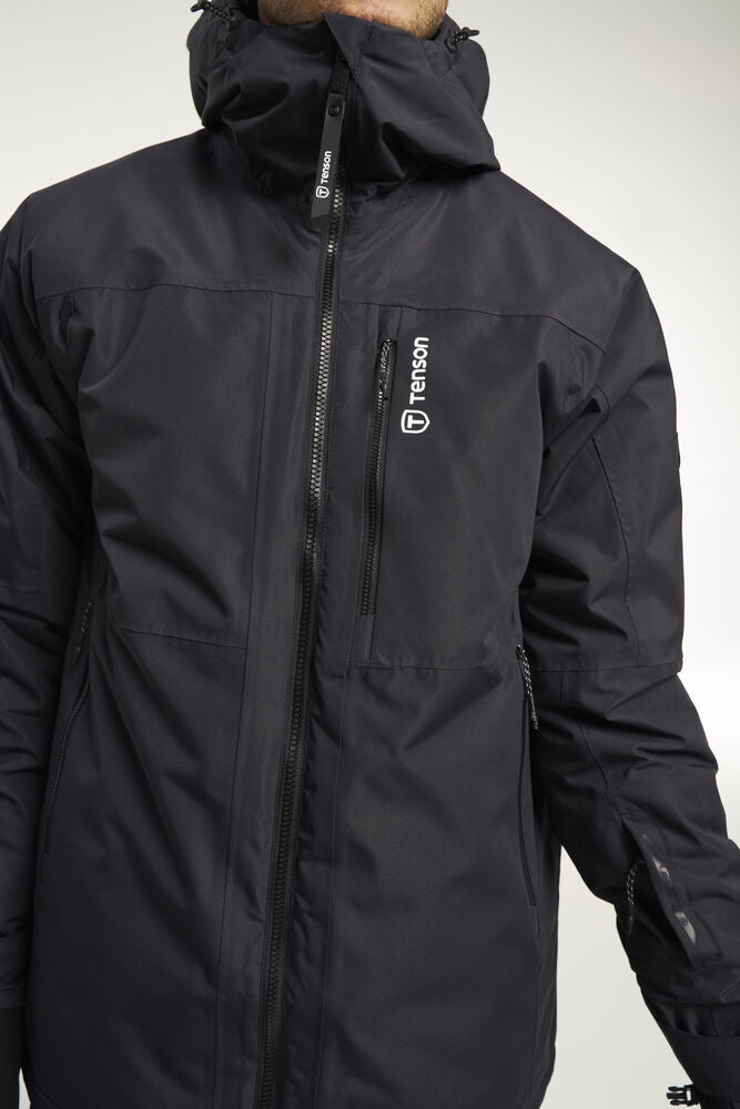 TENSON - Niesko Ski Jacket - M - Svört