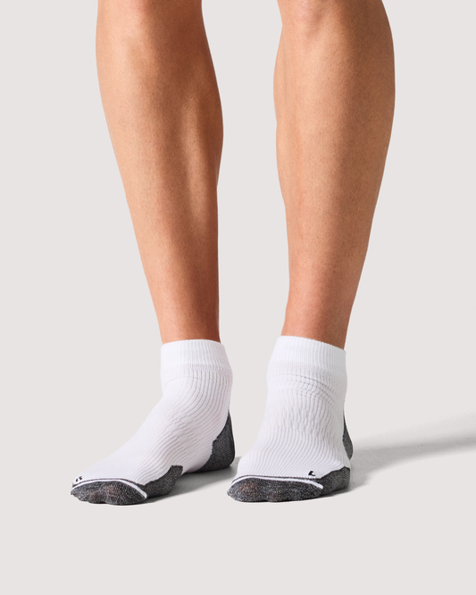 SEGER - Hlaupasokkar - Comfort Light Reduct Low - hvítir