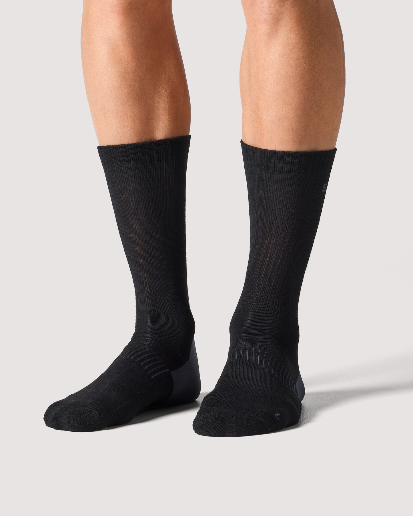 SEGER - Wanderer wool sokkar - svartir