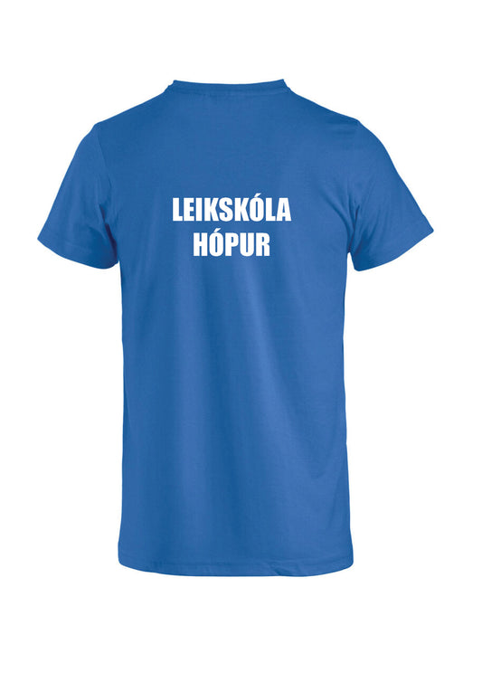 BJÖRK - Leikskólahópur - blár bolur