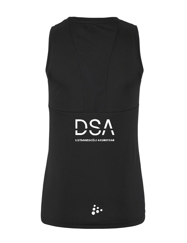 DSA - Rush 2.0 hlýrabolur - svartur - allar stærðir