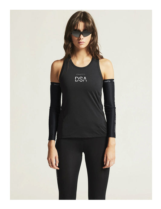 DSA - ADV Essence Hlýrabolur - svartur - dömu- og herrasnið