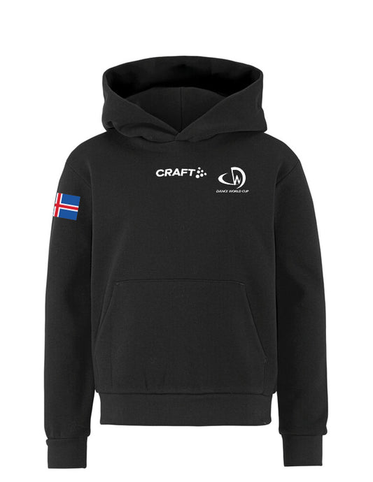 DWC 26 - Hettupeysa - Community 2.0 svört - HÆGT AÐ VELJA MERKINGU Á BAK