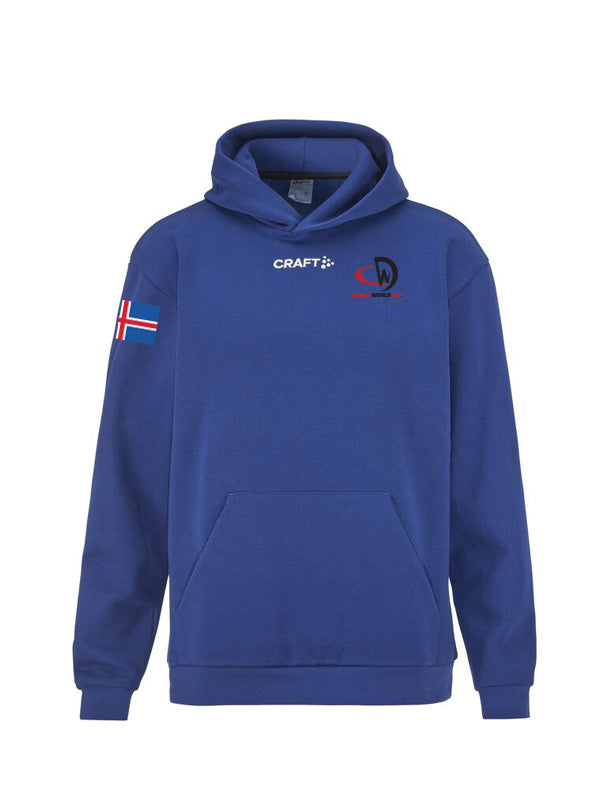 DWC 26 - Hettupeysa - Community 2.0 blá - HÆGT AÐ VELJA MERKINGU Á BAK