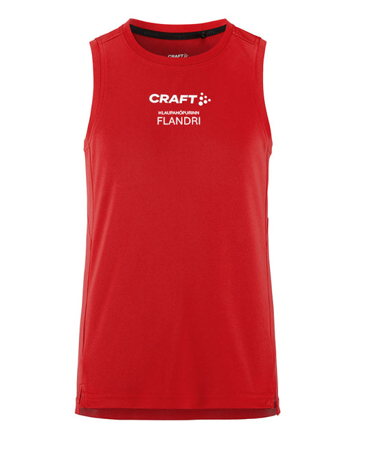 FLANDRI - Rush 2.0 hlýrabolur - rauður - allar stærðir