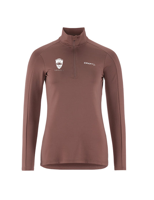 GHG - Hálfrennd peysa/Midlayer (hlý)  - Rose Brown - allar stærðir