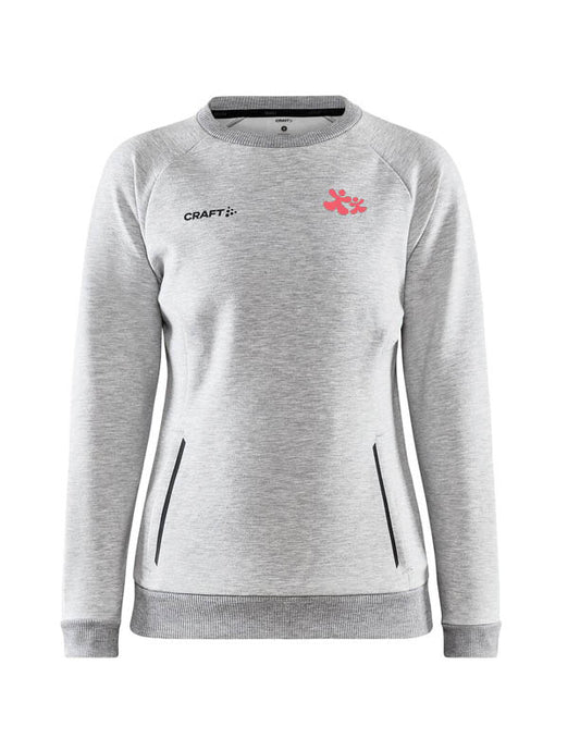 CORE SOUL háskólapeysa - grá - dömu- og herrastærðir