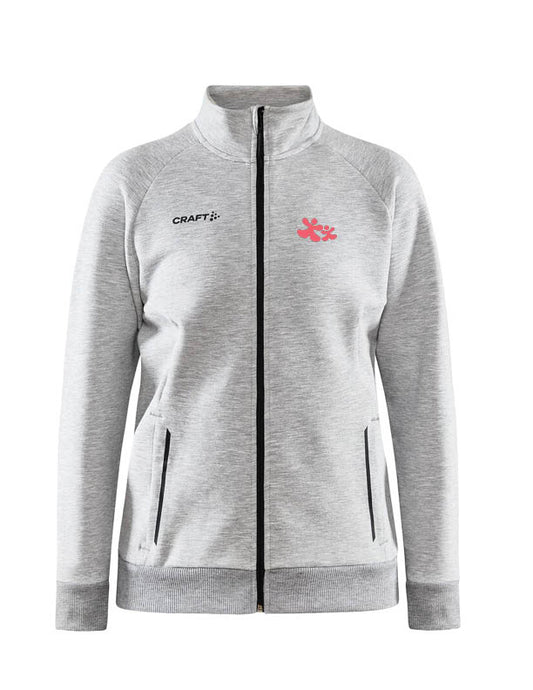 CORE SOUL rennd peysa án hettu - grá - dömu- og herrastærðir