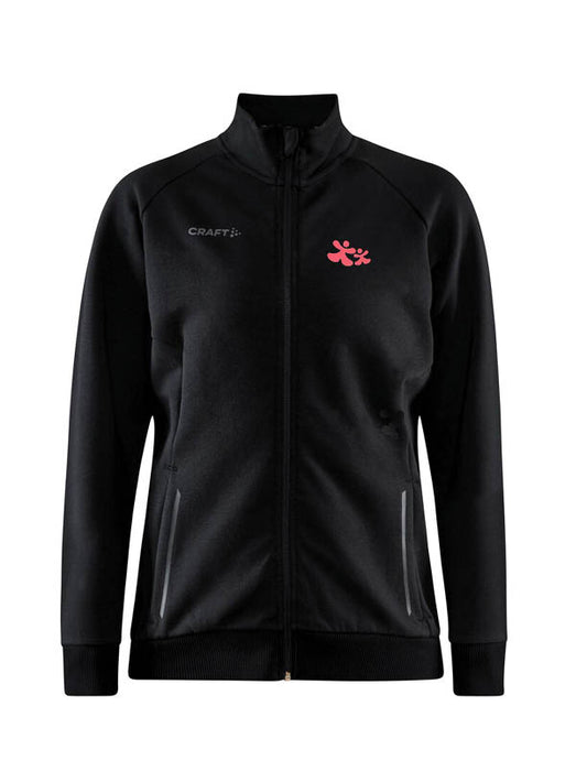 CORE SOUL rennd peysa án hettu - svört - dömu- og herrastærðir