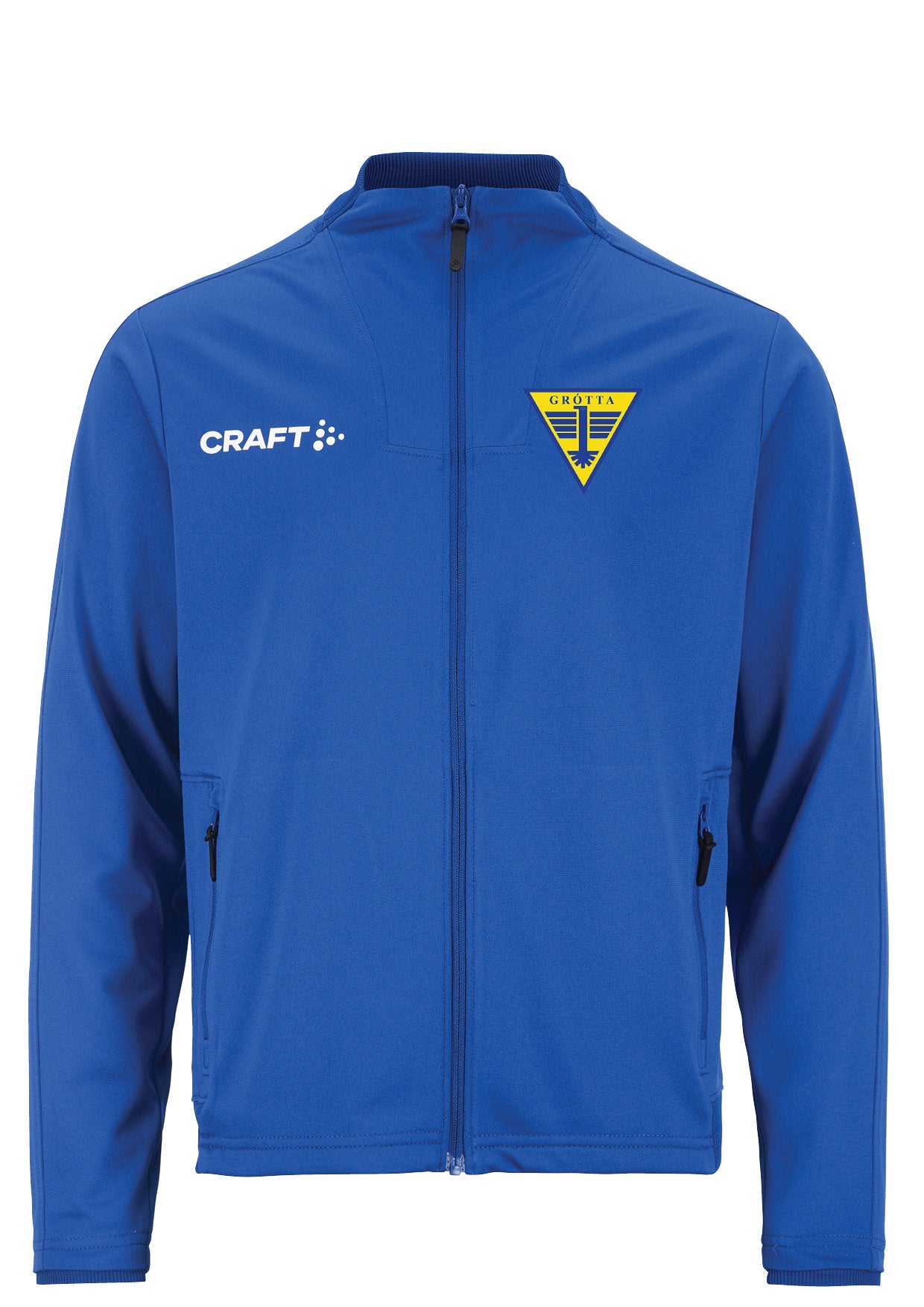 Grótta - Evolve 2.0 heilrennd Peysa - Blá - allar stærðir