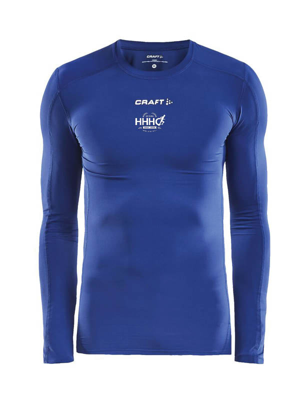 AFMÆLISÚTGÁFA - Compression síðerma bolur - blár - allar stærðir