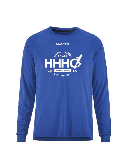 AFMÆLISÚTGÁFA - Síðerma bolur - blár - allar stærðir