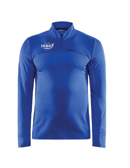 AFMÆLISÚTGÁFA - Core Gain hálfrennd peysa (hlý) - blá - dömu- og herrastærðir