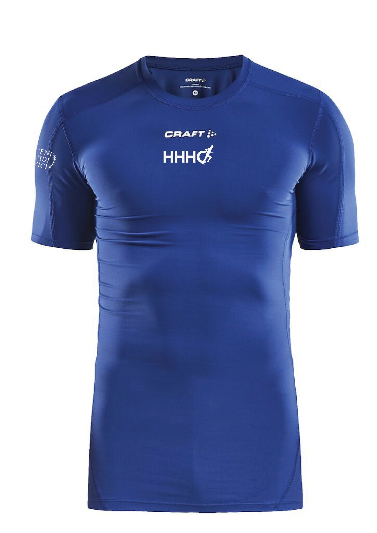 HHHC - Compression Stutterma toppur -  Unisex - Blár