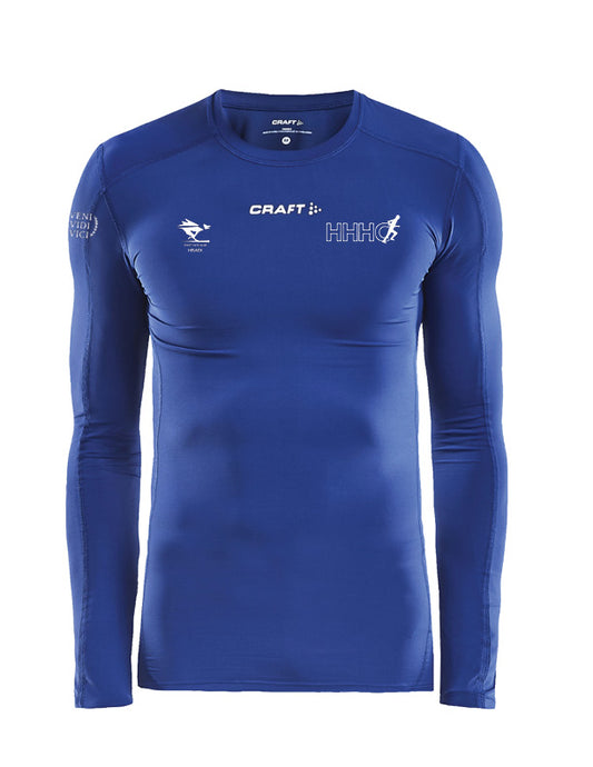 HHHC - Compression Síðerma toppur -  Unisex - Blár