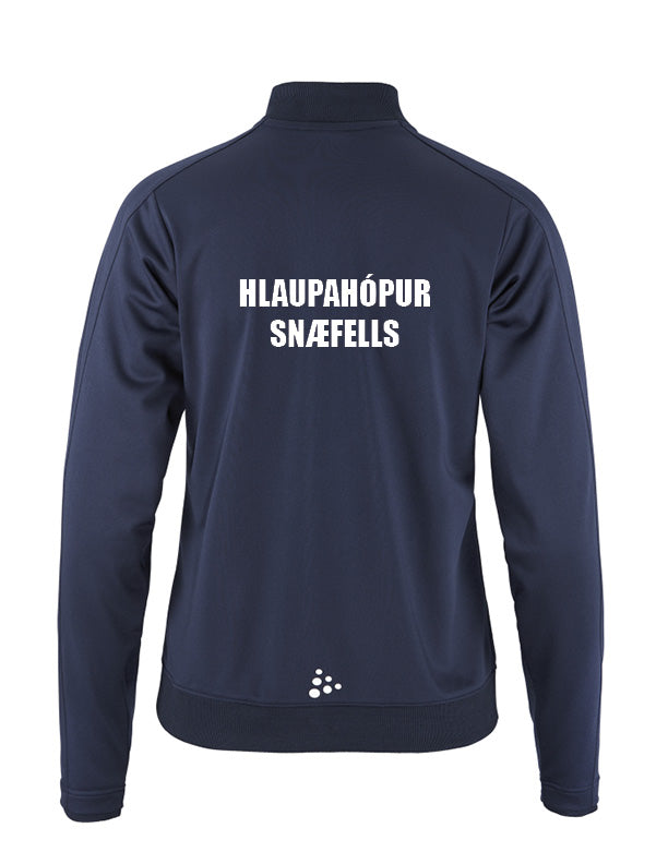 HLAUPAHÓPUR SNÆFELLS - Evolve 2.0 hálfrennd peysa - dökkblá - allar stærðir