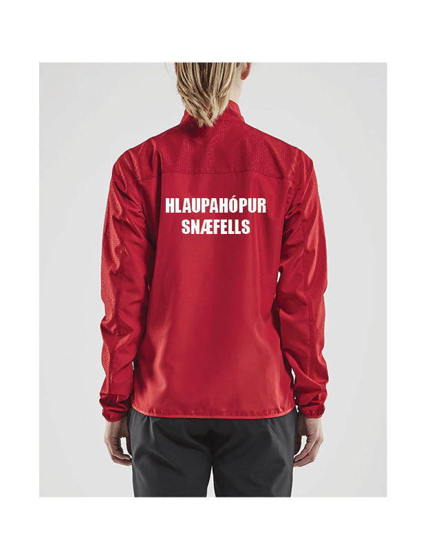 HLAUPAHÓPUR SNÆFELLS - Hlaupa/vindjakki - rauður -  allar stærðir