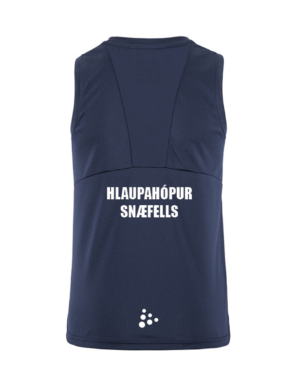 HLAUPAHÓPUR SNÆFELLS - Rush 2.0 hlýrabolur - dökkblár - allar stærðir