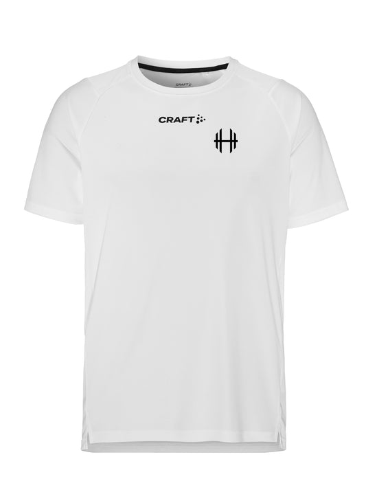 Hlíð - Stutterma bolur - Hvítur