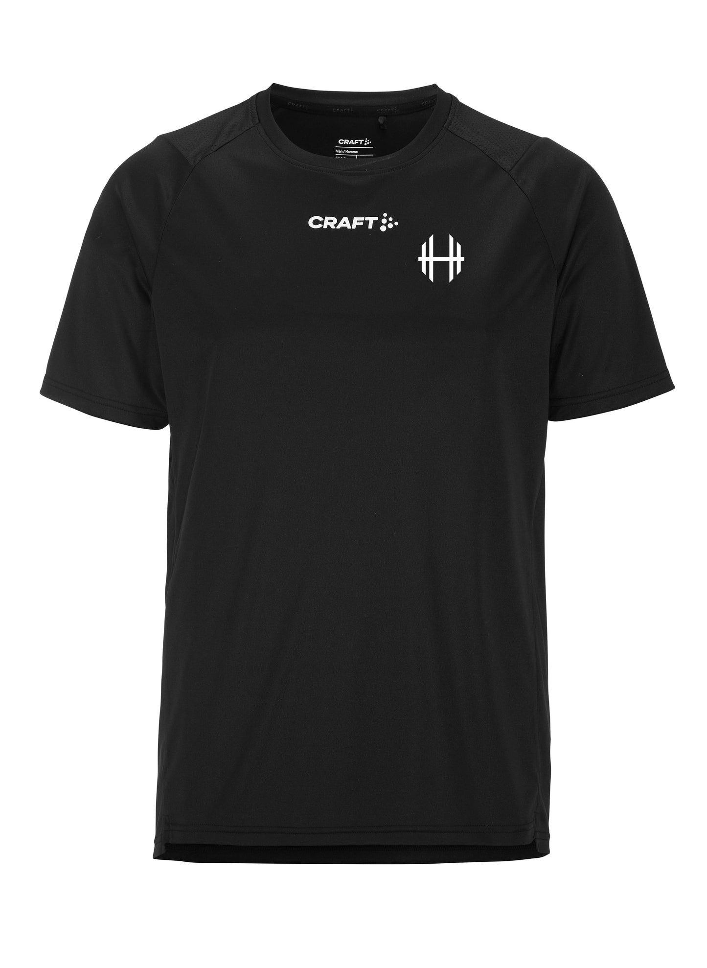 Hlíð - Stutterma bolur - Svartur