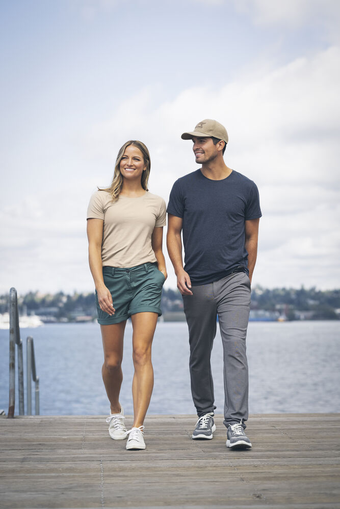 New Salish golfbuxur - herrastærðir - gráar