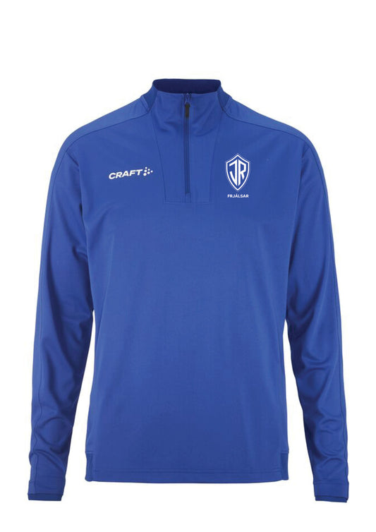 ÍR FRJÁLSAR - Evolve 2.0 hálfrennd peysa - blá