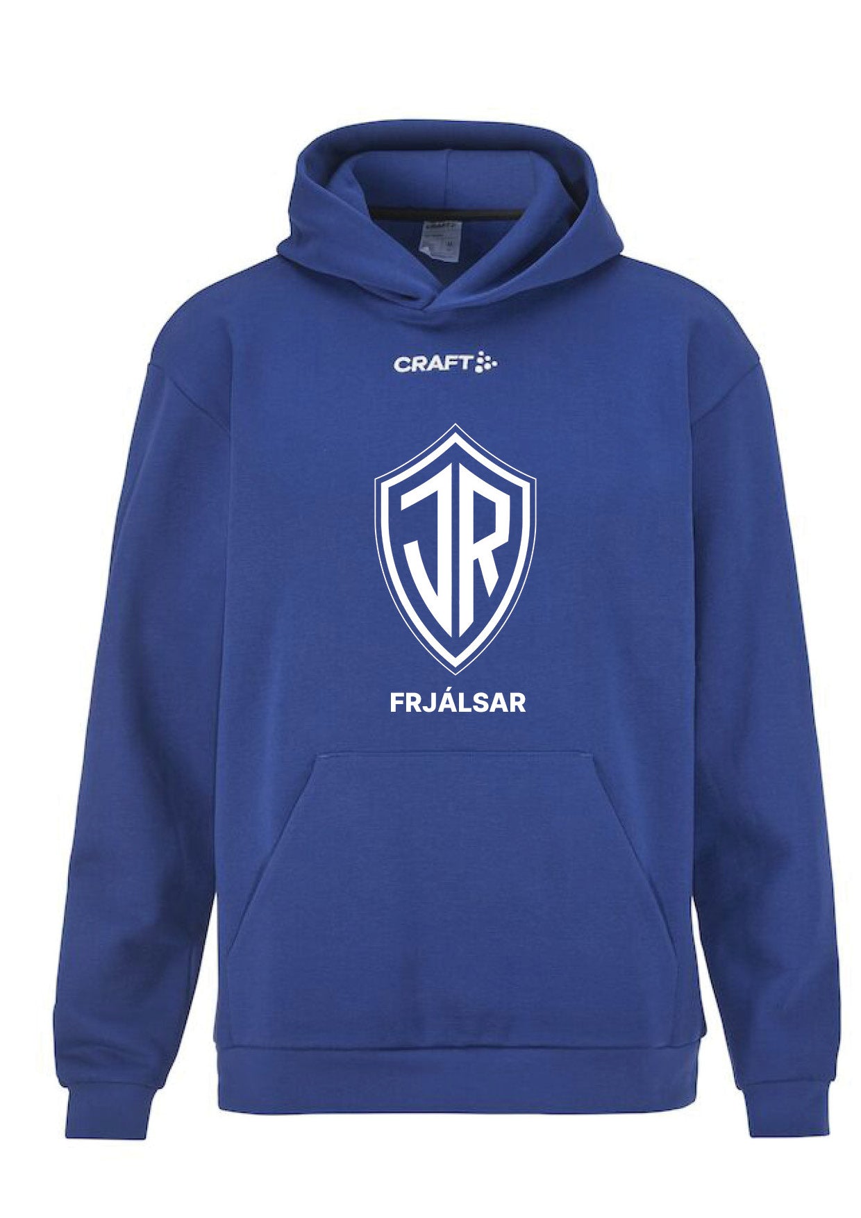 ÍR FRJÁLSAR - Hettupeysa með stóru merki - Community 2.0 - blá – CRAFT