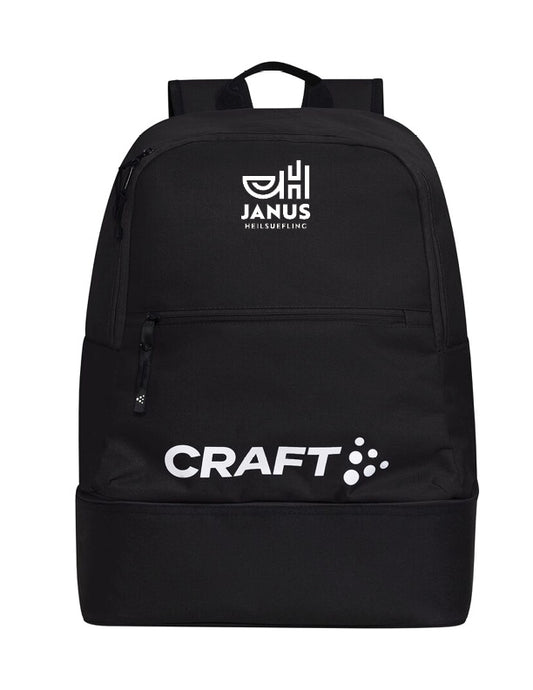 JANUS - Bakpoki m/skóhólfi - 26L - svartur