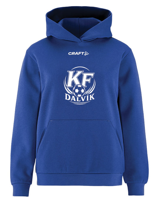 KF/DALVÍK - Hettupeysa með stóru merki  - Community 2.0 - allar stærðir