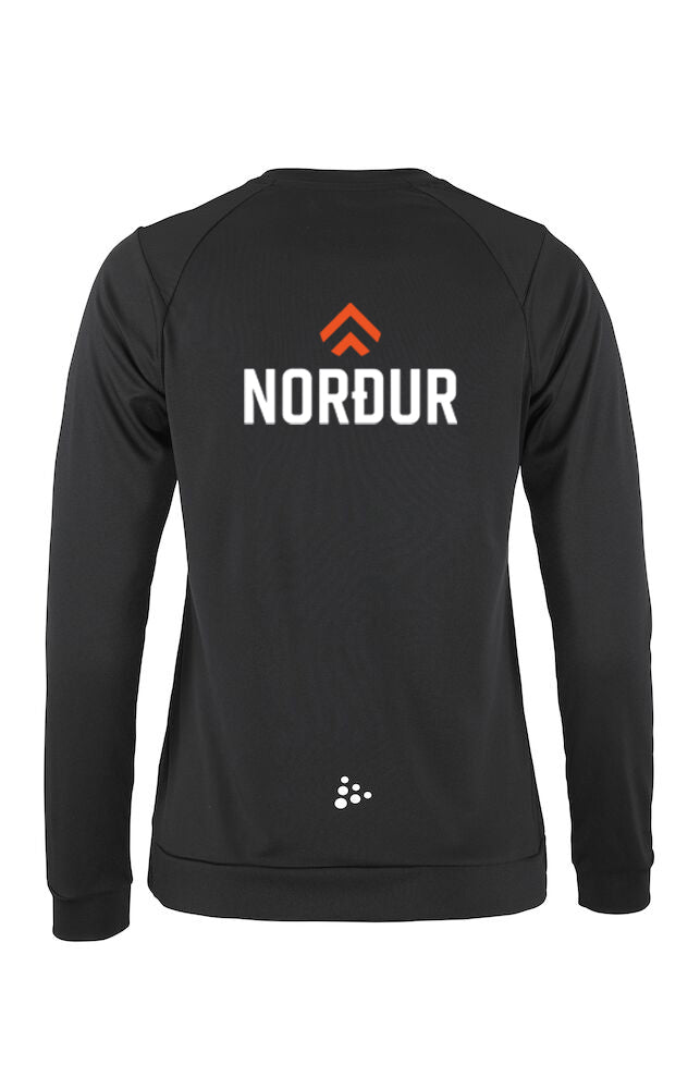 NORÐUR Síðerma Bolur 2.0 - Svartur
