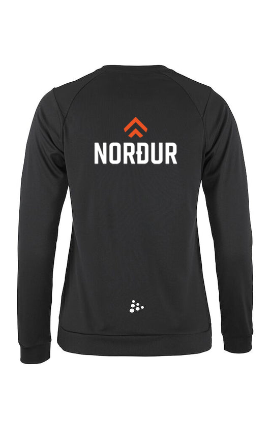 NORÐUR Síðerma Bolur 2.0 - Svartur