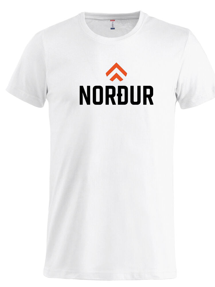 NORÐUR Crossfit - Bómullarbolur - Hvítur - Barna & Unisex