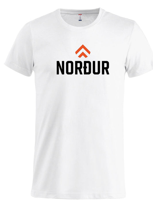 NORÐUR Crossfit - Bómullarbolur - Hvítur - Barna & Unisex