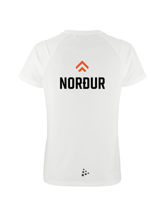 NORÐUR Stutterma Bolur 2.0 - Hvítur