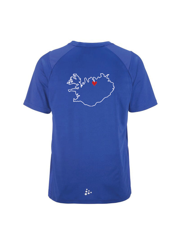 ÓÐINN - Stutterma bolur - allar stærðir - blár