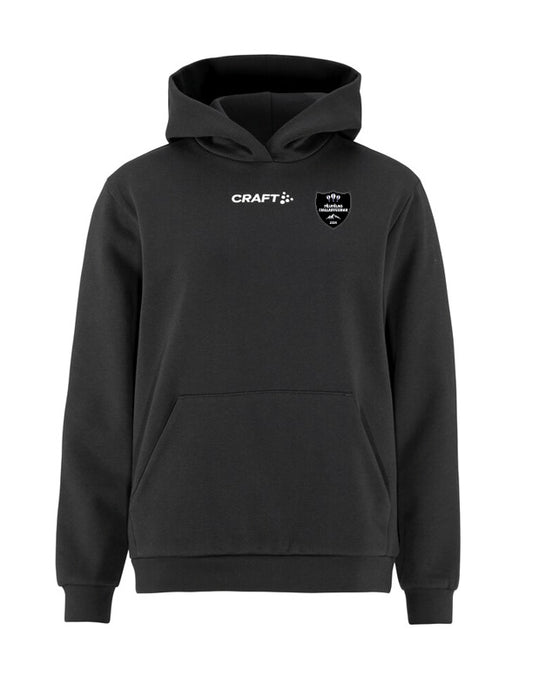 PÍLUF. FJALLABYGGÐAR - Hettupeysa - svört - allar stærðir