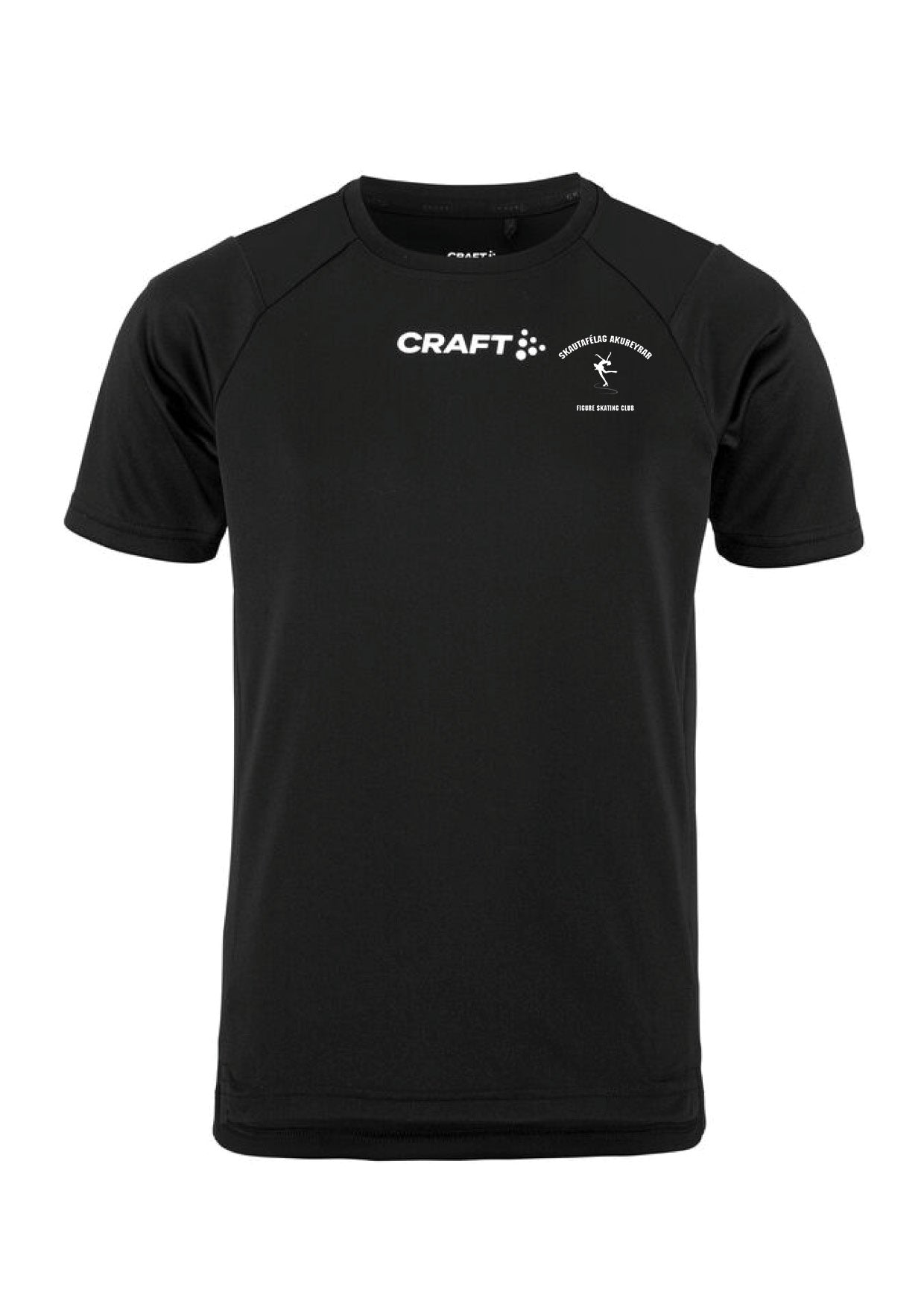 SA - Stutterma bolur - svartur - allar stærðir