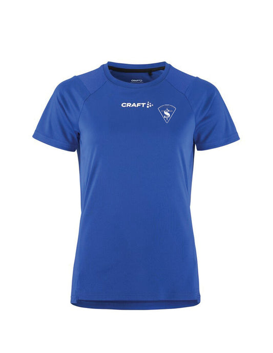 SKÍÐAFÉLAG SIGLUFJARÐAR - Stutterma æfingabolur - allar stærðir - blár