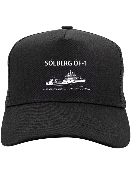 SÓLBERG ÓF-1 - Derhúfa - svört - ein stærð