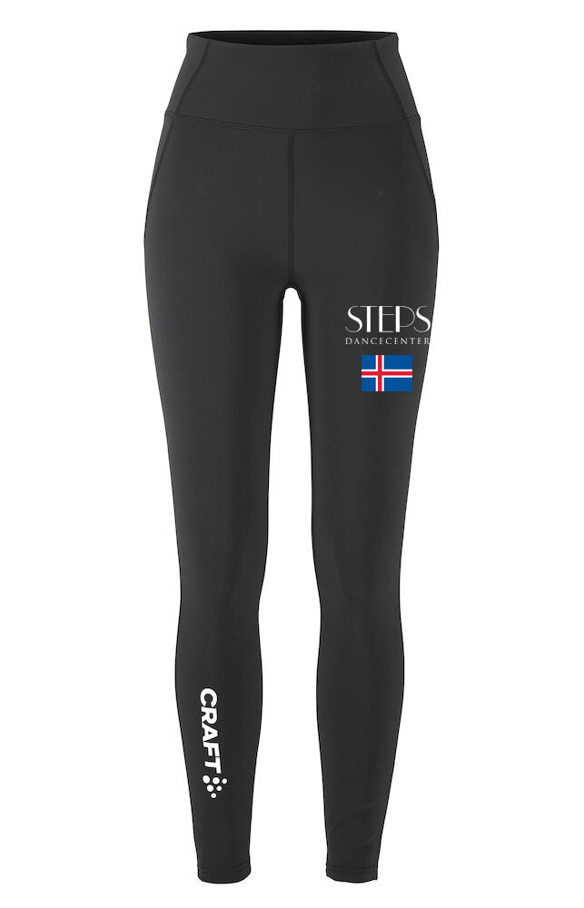 STEPS - Leggings 2.0 - með íslenska fánanum